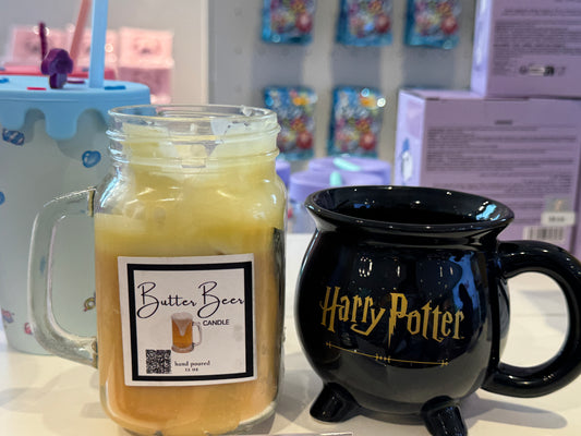 Butter beer Candle