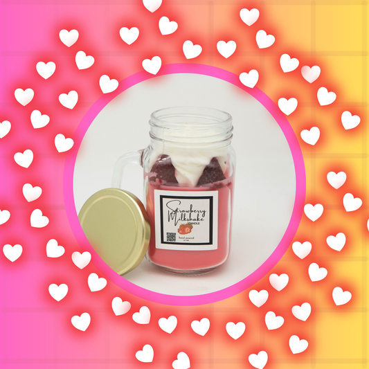 Strawberry Milkshake Candle