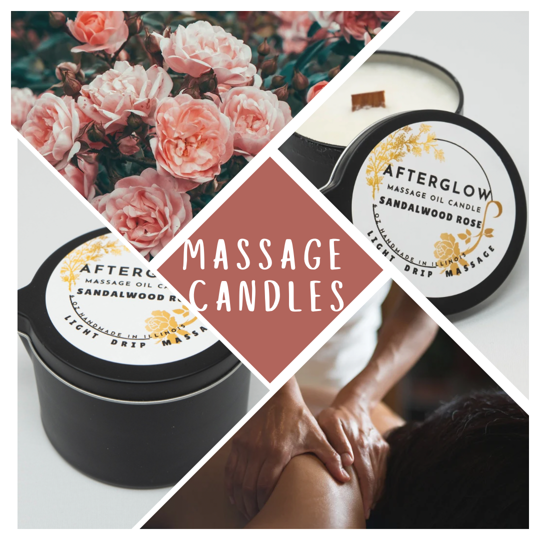 Luxury Massage Oil Candle | Skin-Safe, Hand-Poured Self-Care Candle