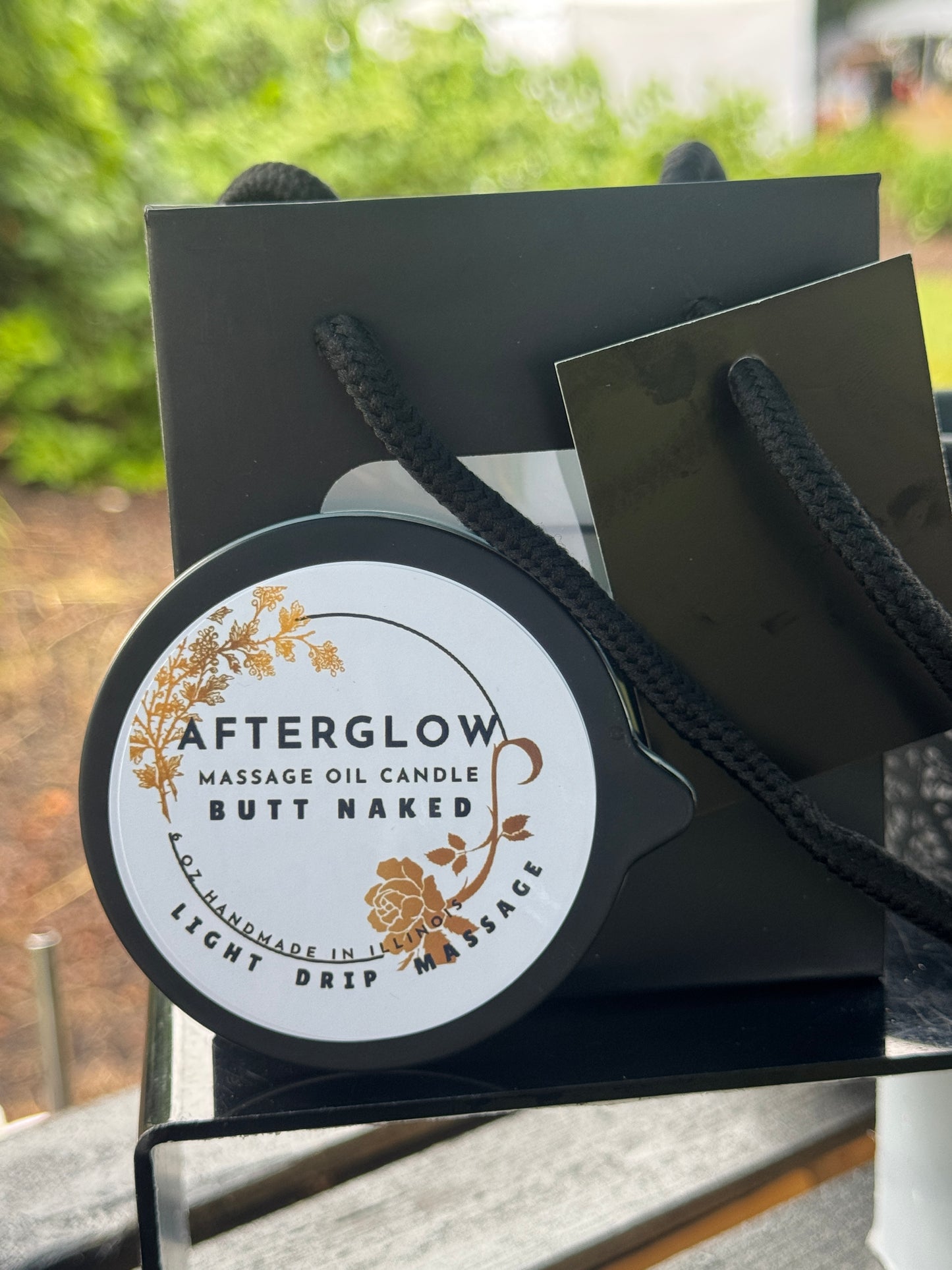 Luxury Massage Oil Candle | Skin-Safe, Hand-Poured Self-Care Candle