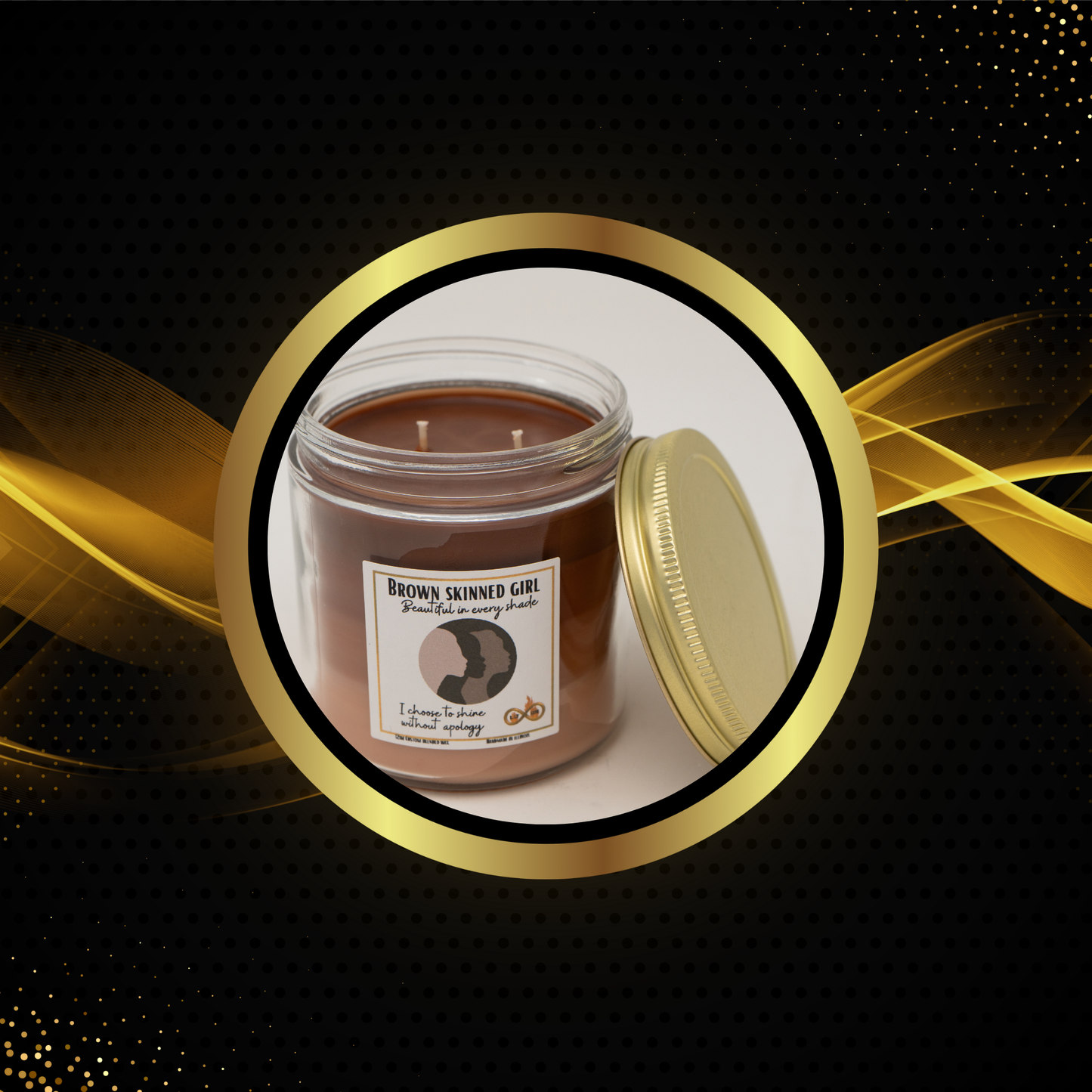 Brown Skinned Girl Candle | Confidence & Self-Love Ritual Candle
