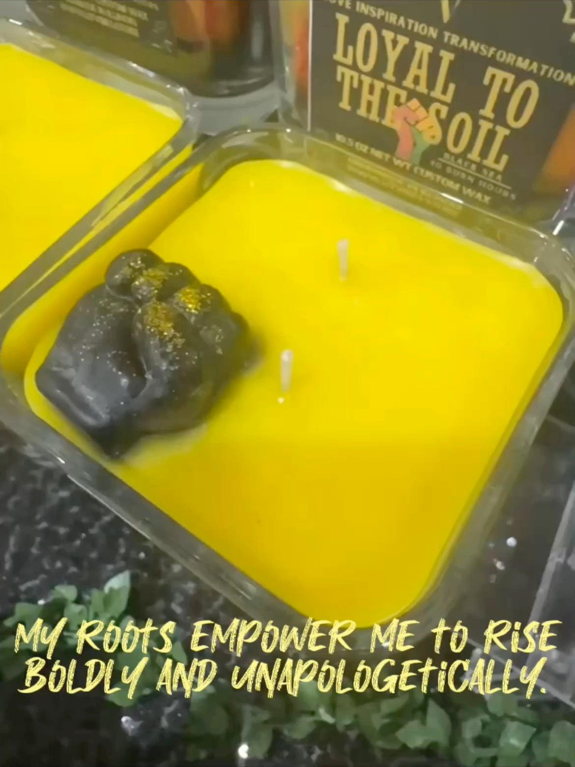 Loyal to the Soil Black History/Diversity Candle