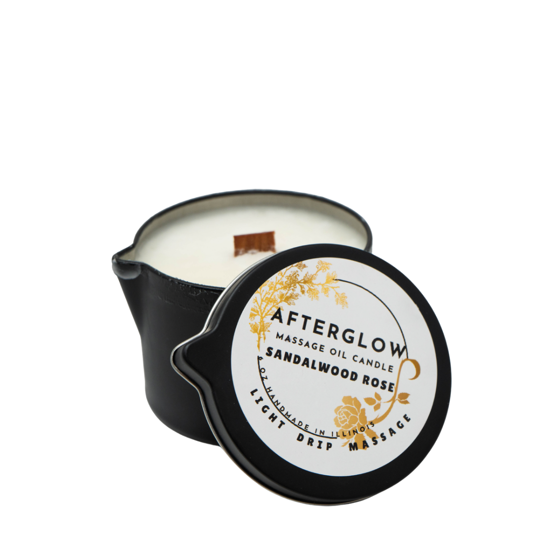 Luxury Massage Oil Candle | Skin-Safe, Hand-Poured Self-Care Candle